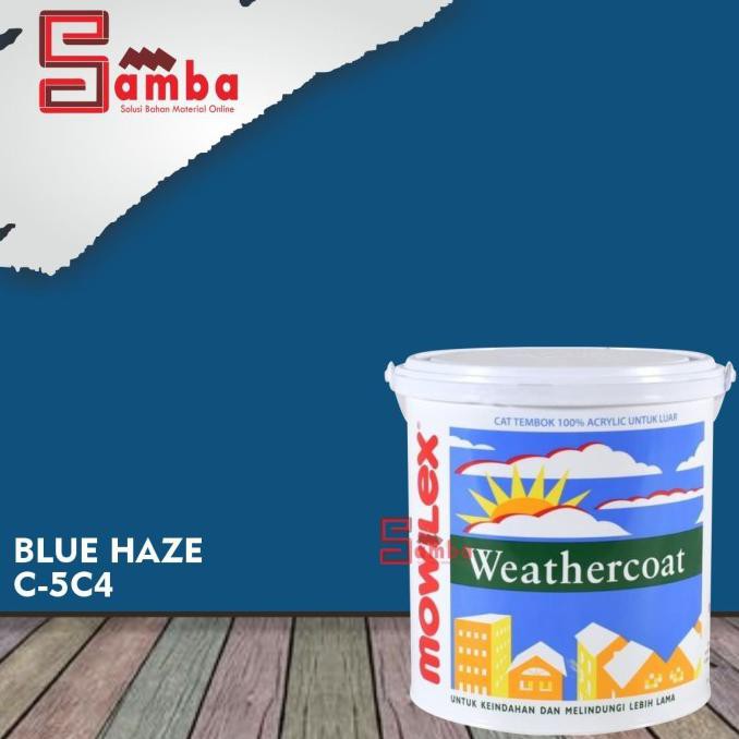 Mowilex Blue Haze Weathercoat 20 Ltr Tinting/Cat Tembok Exterior Store_Audy