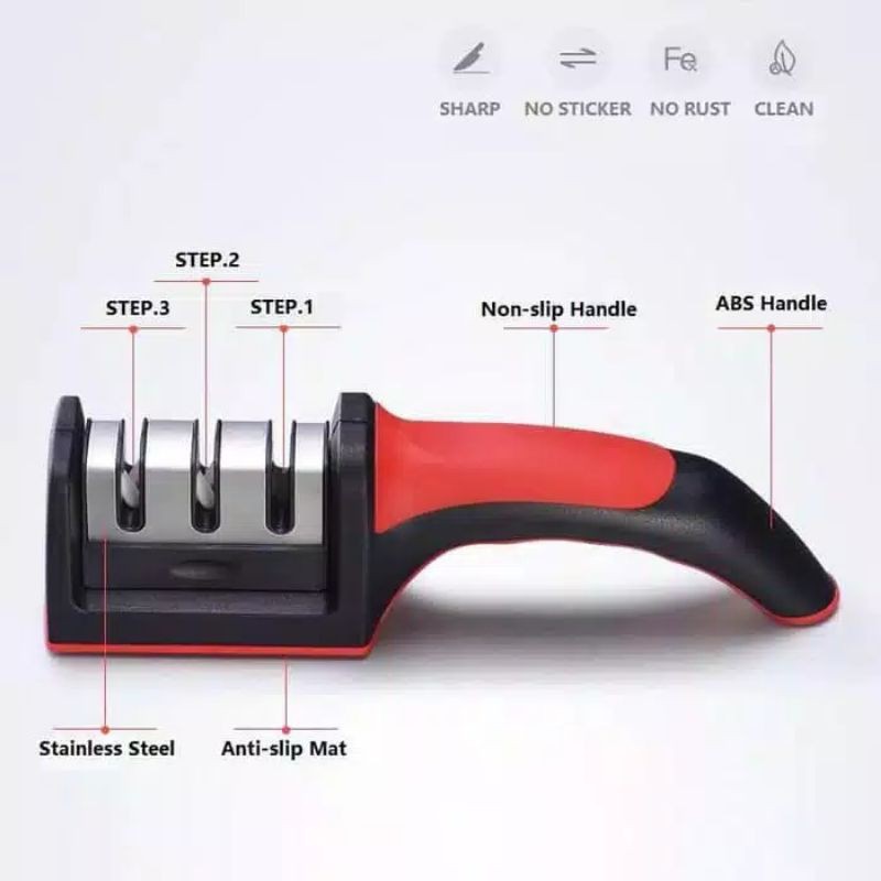 alat pengasah pisau gunting asahan knife sharpener swift sharp