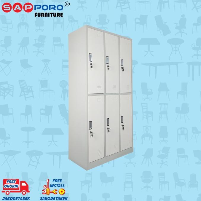 

Locker Besi / Loker Besi 6 Pintu Sapporo Essen 6 - Light Traffic Terlaris