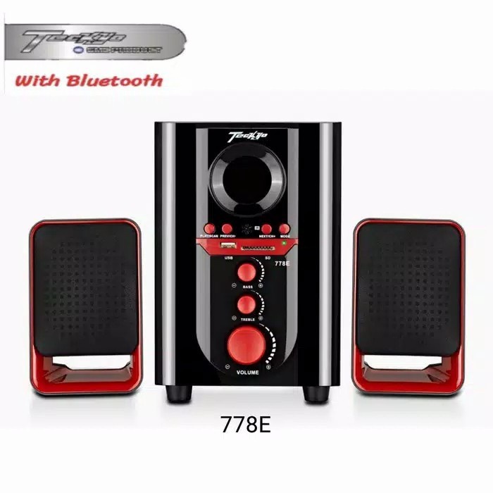 Speaker Aktif GMC Teckyo 778E Speaker Bluetooth Subwoofer Bass