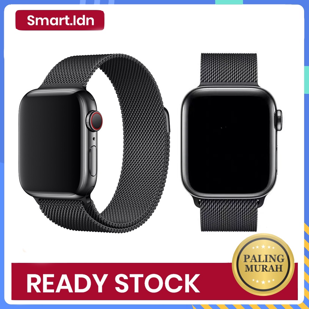 Strap Apple Watch Stainless Steel Milanese Loop S9 49mm Band 41mm 45mm 42mm 38mm 40mm 44mm iWatch Series 7 5 4 3 2 1 6 SE