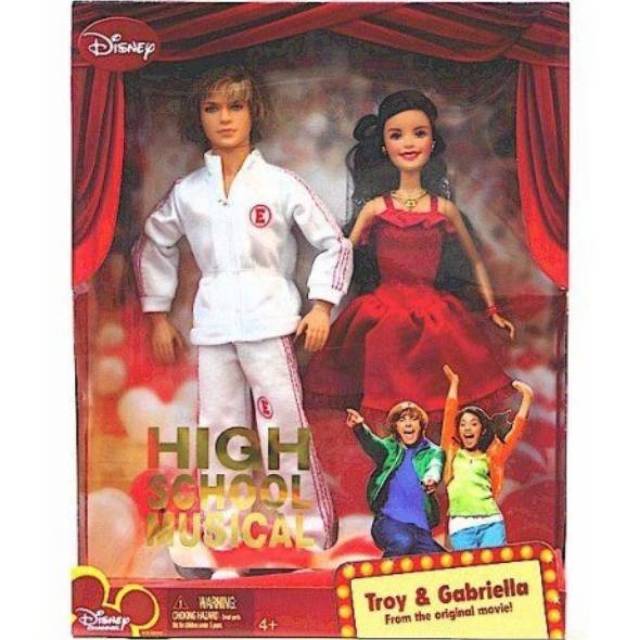 Jual Barbie Disney High School Musical Troy N Gabriella Original Shopee Indonesia