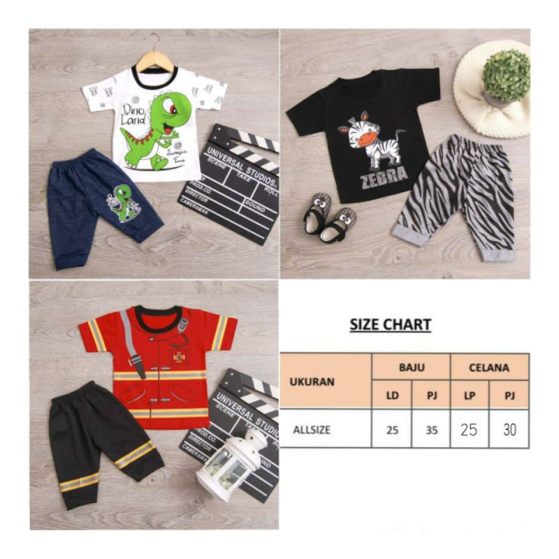 setelan bayi 8bulan-1tahun murah-meriah/ baju setelan anak bayi