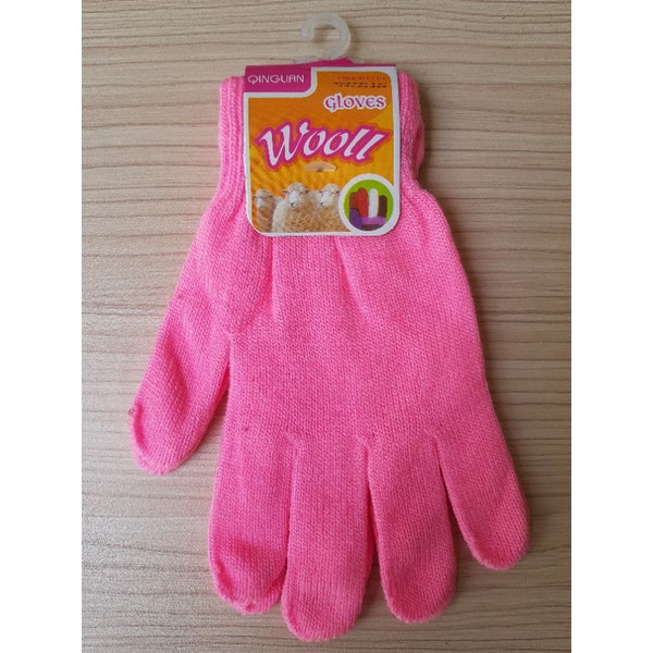 Sarung Tangan Polos  Warna / Sarung Tangan Rajut warna / Sarung Tangan Motor wanita  /  Sarung Tangan warna full jari