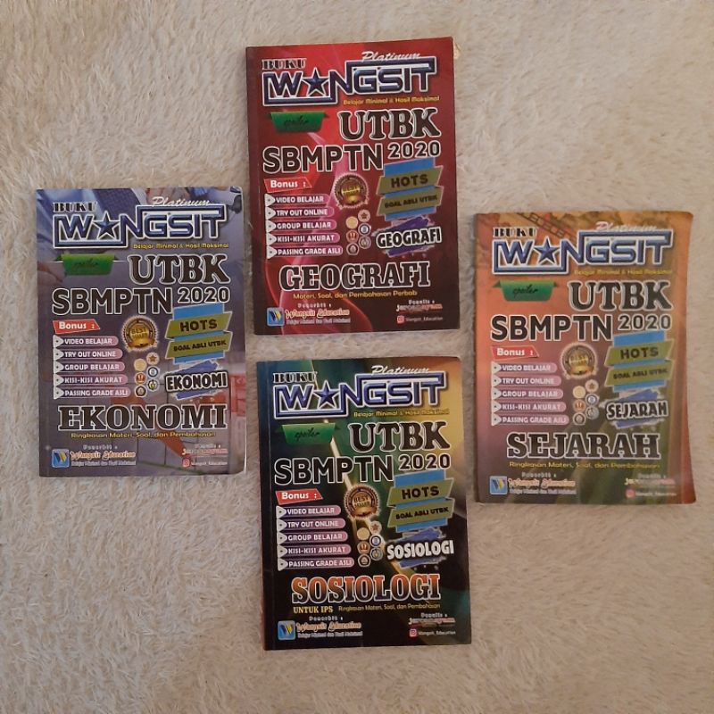 

[SECOND] WANGSIT SOSHUM UTBK 2020 /EKONOMI/ SEJARAH/GEOGRAFI/SOSIOLOGI
