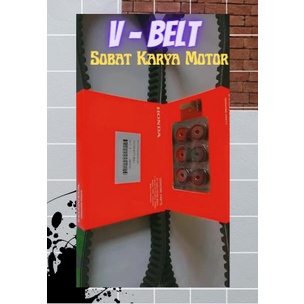 Ready V-Belt | Vanbelt Beat Karbu 23100-KVY-BAO Drive Belt AHM Honda Original