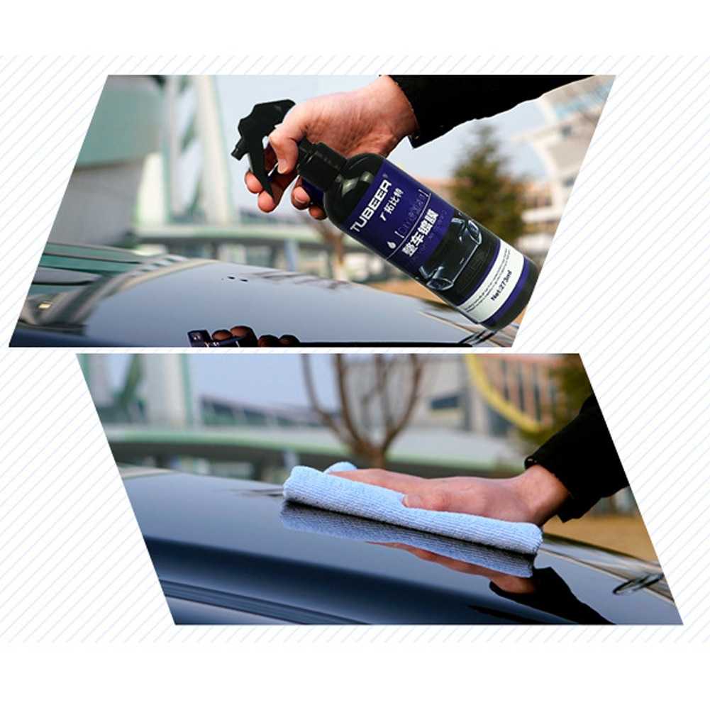 TUBEER Spray Nano Coating Hydrophobic Car Paint Wax Protection - DF-99-Hitam-120ml