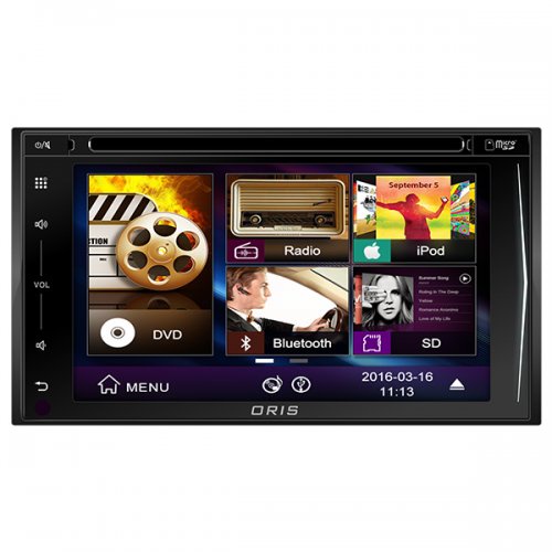 ORIS HEAD UNIT AIO-620PAD DOUBLE DIN 6.2" CAPACITIVE