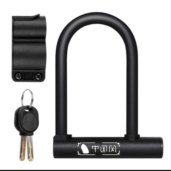 Gembok Sepeda anti Maling berkwalitas Jinjian U Lock B1-1-67