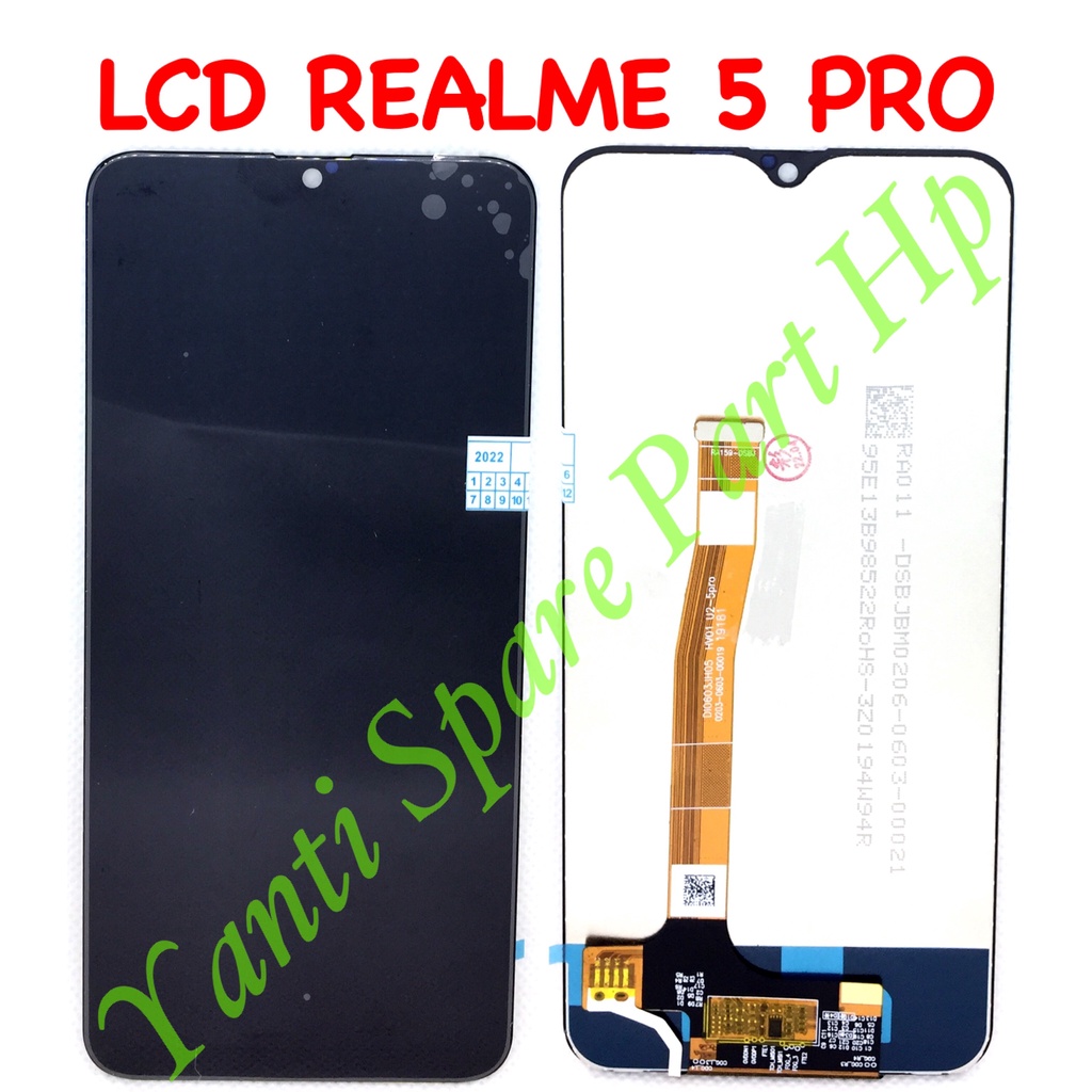 Lcd Touchscreen Realme 5 Pro Original New