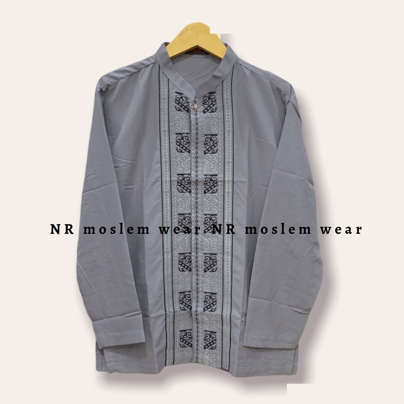 BAJU KOKO WARNA LENGAN PANJANG , BAJU KOKO DEWASA kode ASP 58