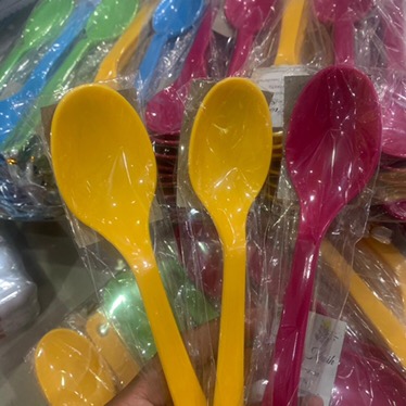 Sendok Melamin Warna  Plastik Free Kut