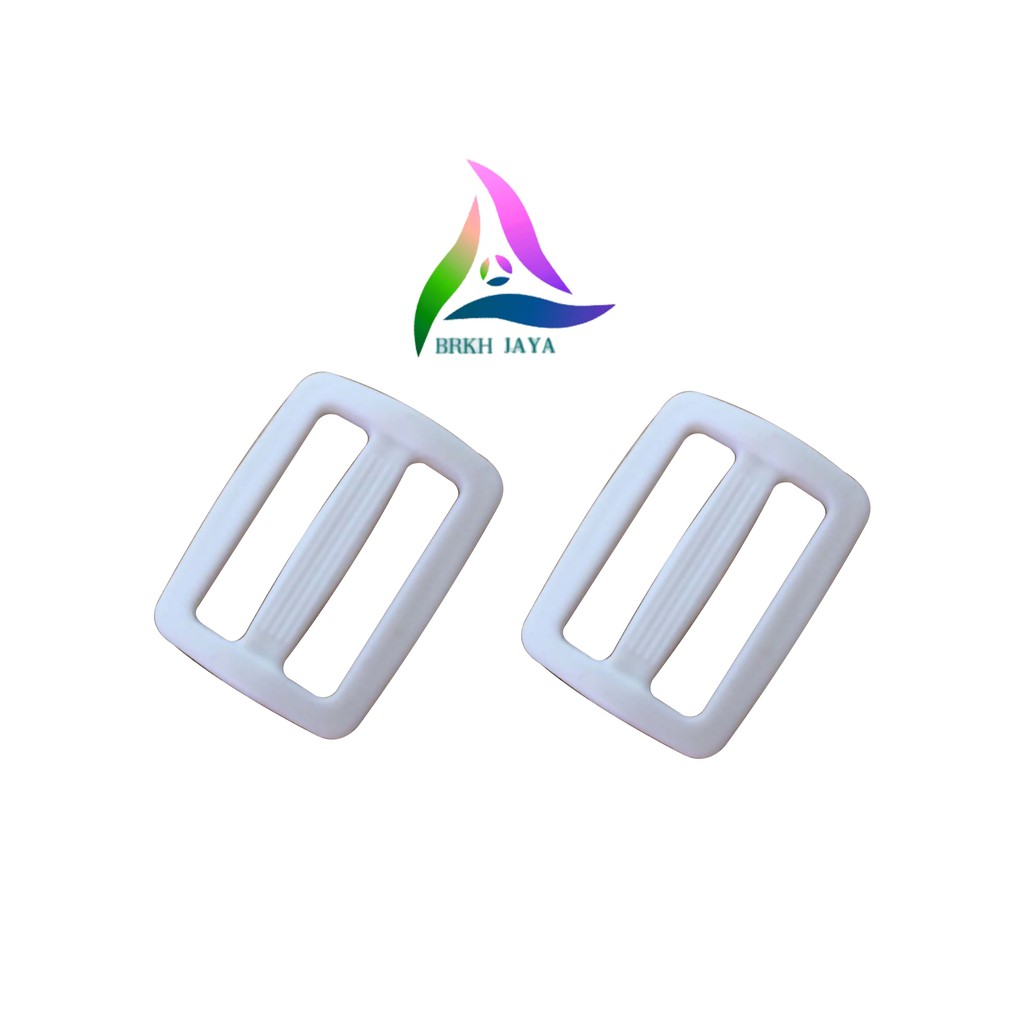 SRE RING JALAN TAS 2.5 CM PLASTIK POLYPROPYLENE PUTIH