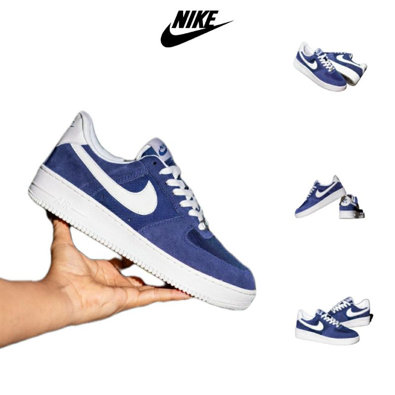 navy blue af1s