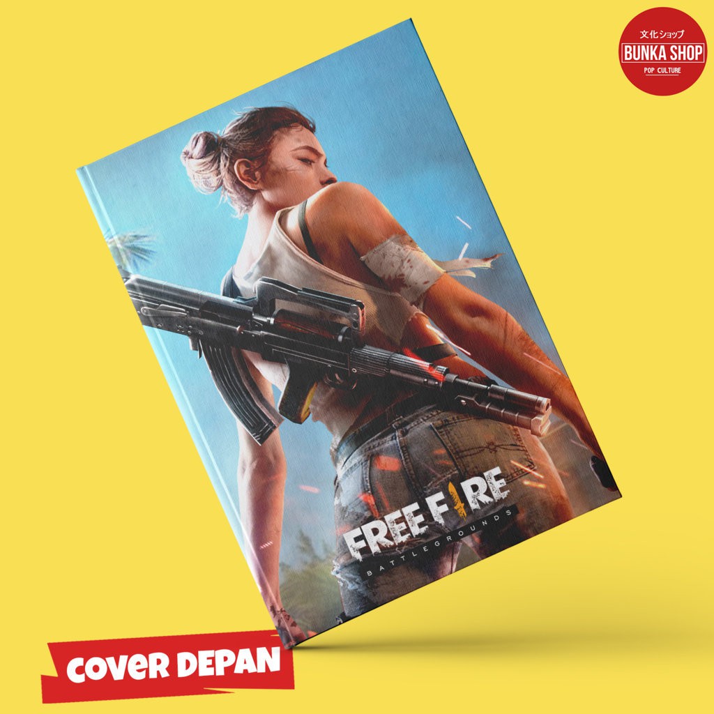 

Note Book Game Free Fire Original Hardcover A5 Jurnal Agenda Planner