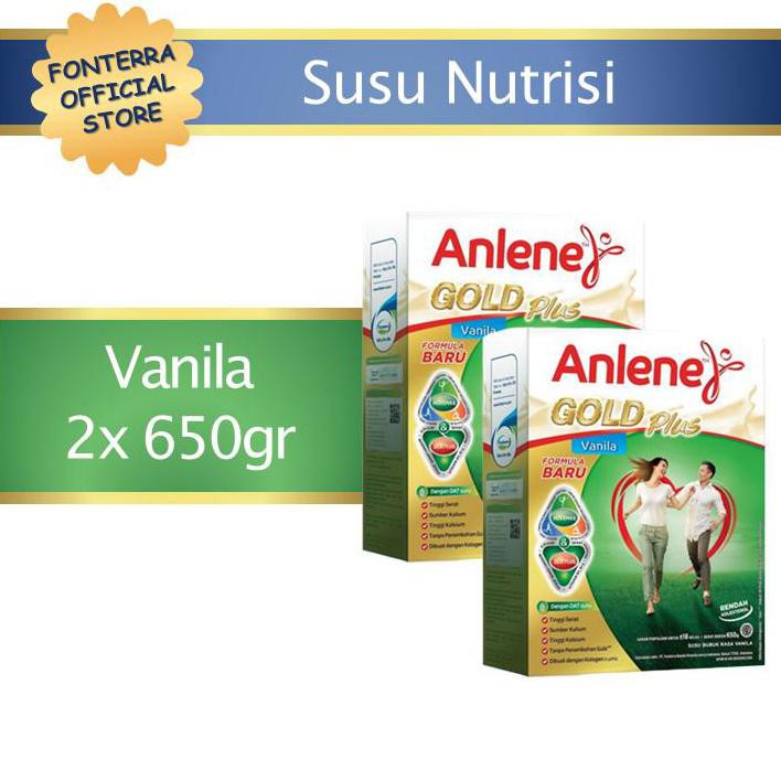 

BISA COD Anlene Goldplus Vanila 650 gr - 2 pcs TERUJI [Kode 1|Kode 2|Kode 3|Kode 4|Kode 5|Kode