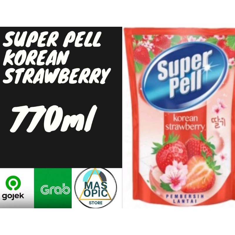 super pell Korean Strawberry 770ml
