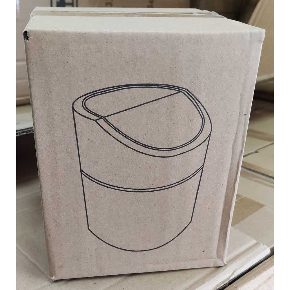 [ORIGINAL] Tempat Tong Sampah Mini Kecil Portable Flip Terbaru Trash Can Murah Portable