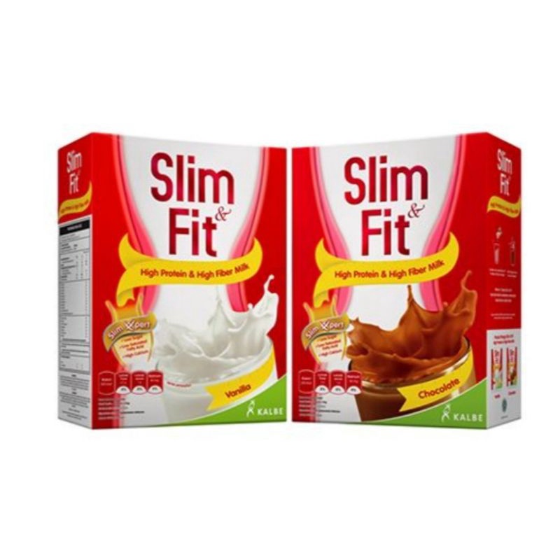 Slim fit Vanilla, coklat 312gr(6sachet@52gr)