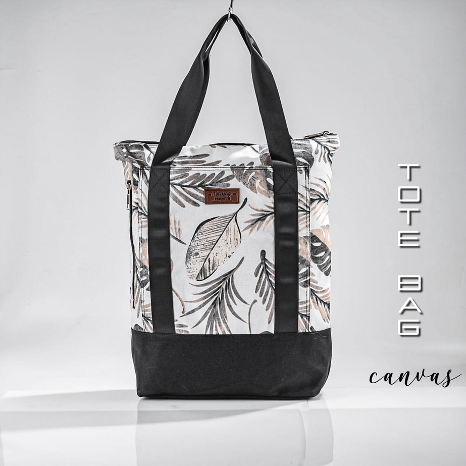 TOTEBAG WANITA/TAS TOTE BAG LAPTOP WANITA 14 INC BISA BUAT KULIAH &amp; TAS SELEMPANG LAPTOP BISA CUSTOM