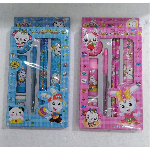 

HS01- Set Pensil Pulpen Alat Tulis Sekolah Anak / Paket Alat Tulis Stationery 1289 – AT1289