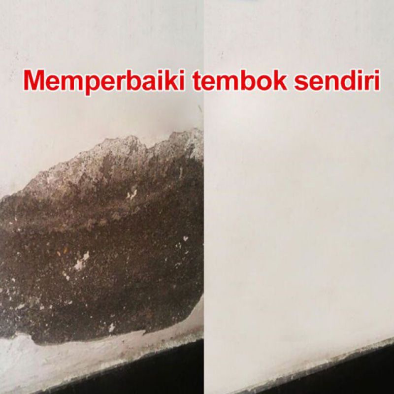 cream penambal lubang dinding ajaib praktis original lengkap dengan alat pertukangan