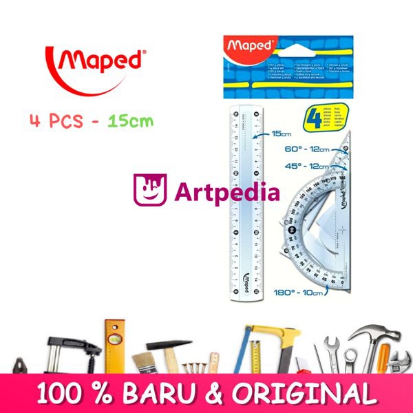 

Promo Spesial Maped Penggaris Essentials Mini Set - 4 pcs - Penggaris Maped Berkualitas