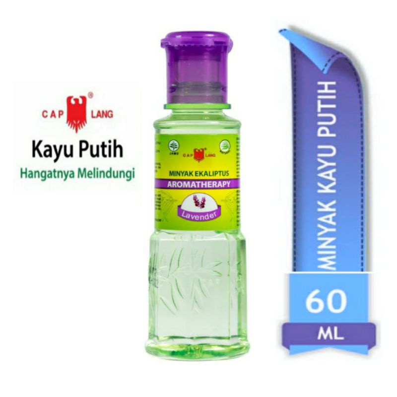 Cap lang Minyak Kayu Putih Lavender 60ml