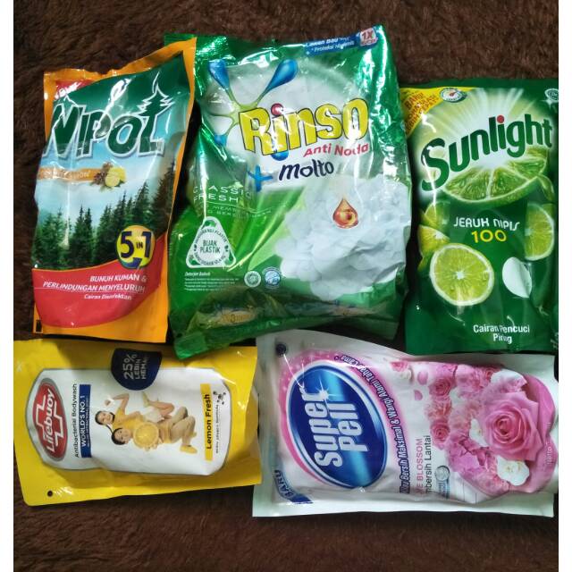 Paket 5 produk unilever