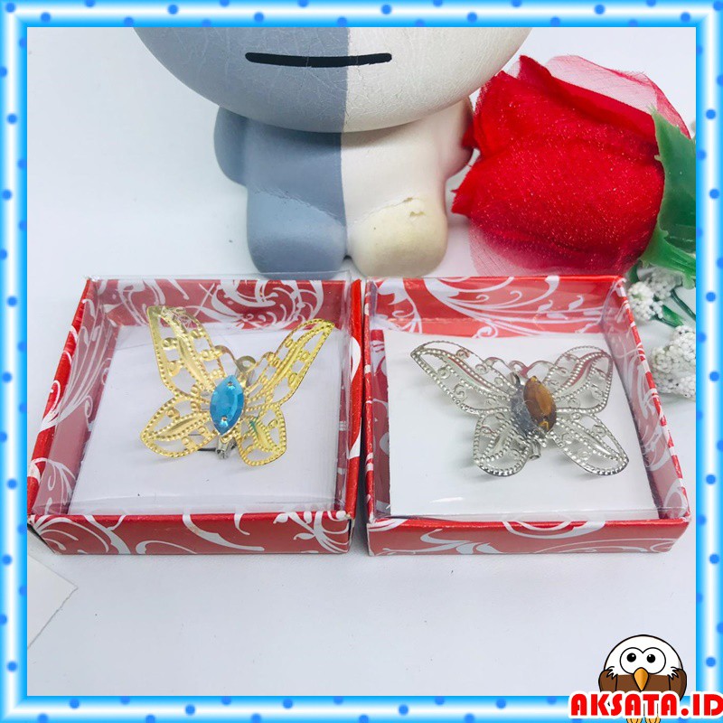 BROS HIJAB KUPU KUPU / BROS JILBAB / BROS KEBAYA / BROSS HIJAB KUPU / SOUVENIR PERNIKAHAN