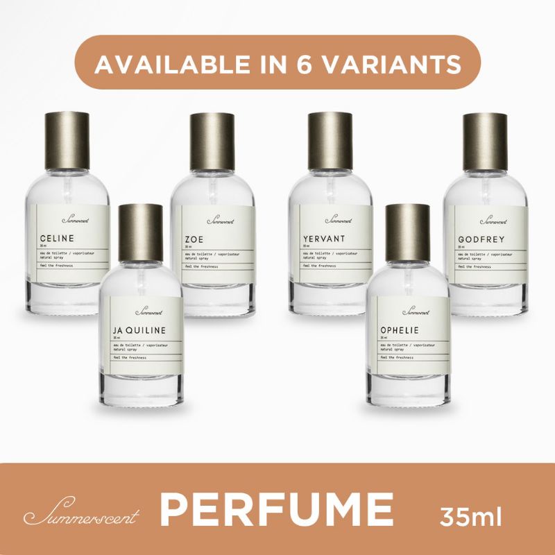 PARFUM SUMMERSCENT | UNISEX 35 ML | WANGI ELEGANT EAU DE TOILETTE