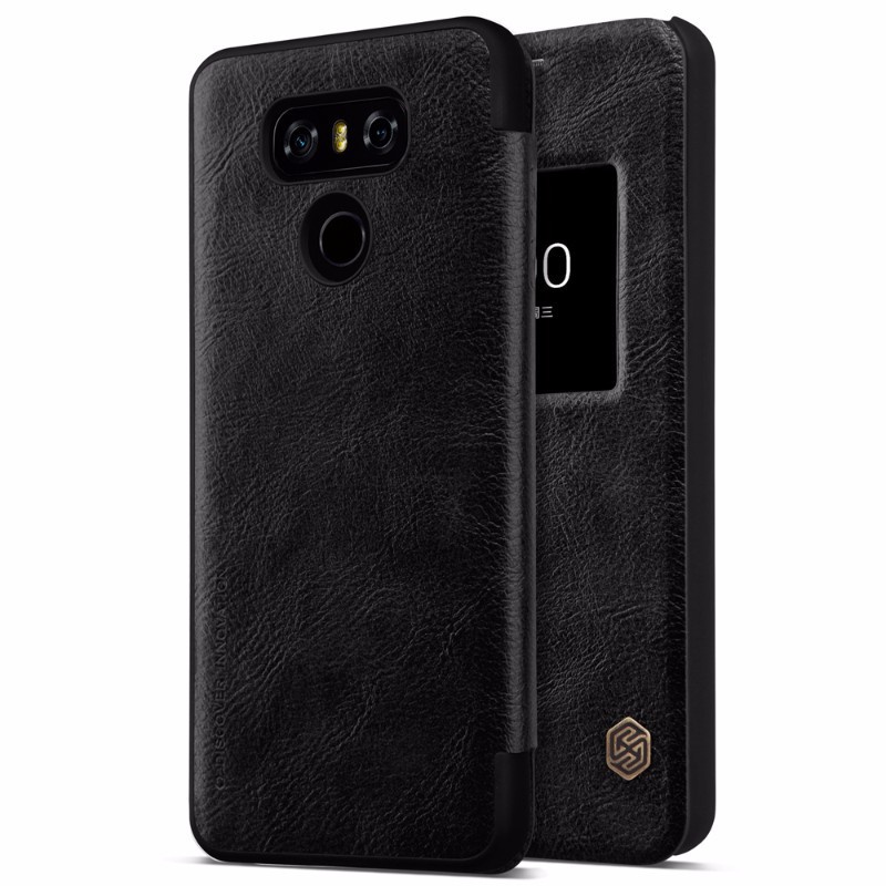 LG G7 THINQ NILLKIN QIN LEATHER CASE ORIGINAL