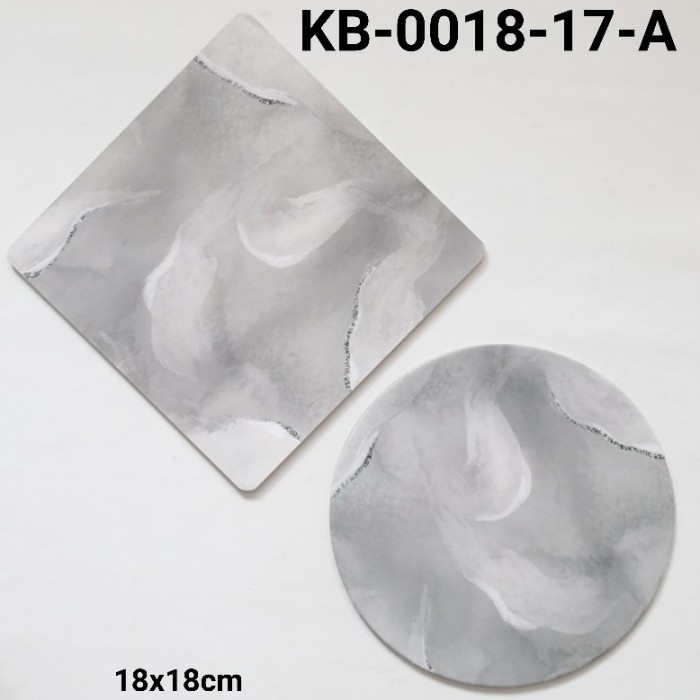 

GR-KB-0018-17 CAKE BOARD ALAS KUE KOTAK BULAT 18CM ORANGE HIJAU UNGU OBRAL DISKON