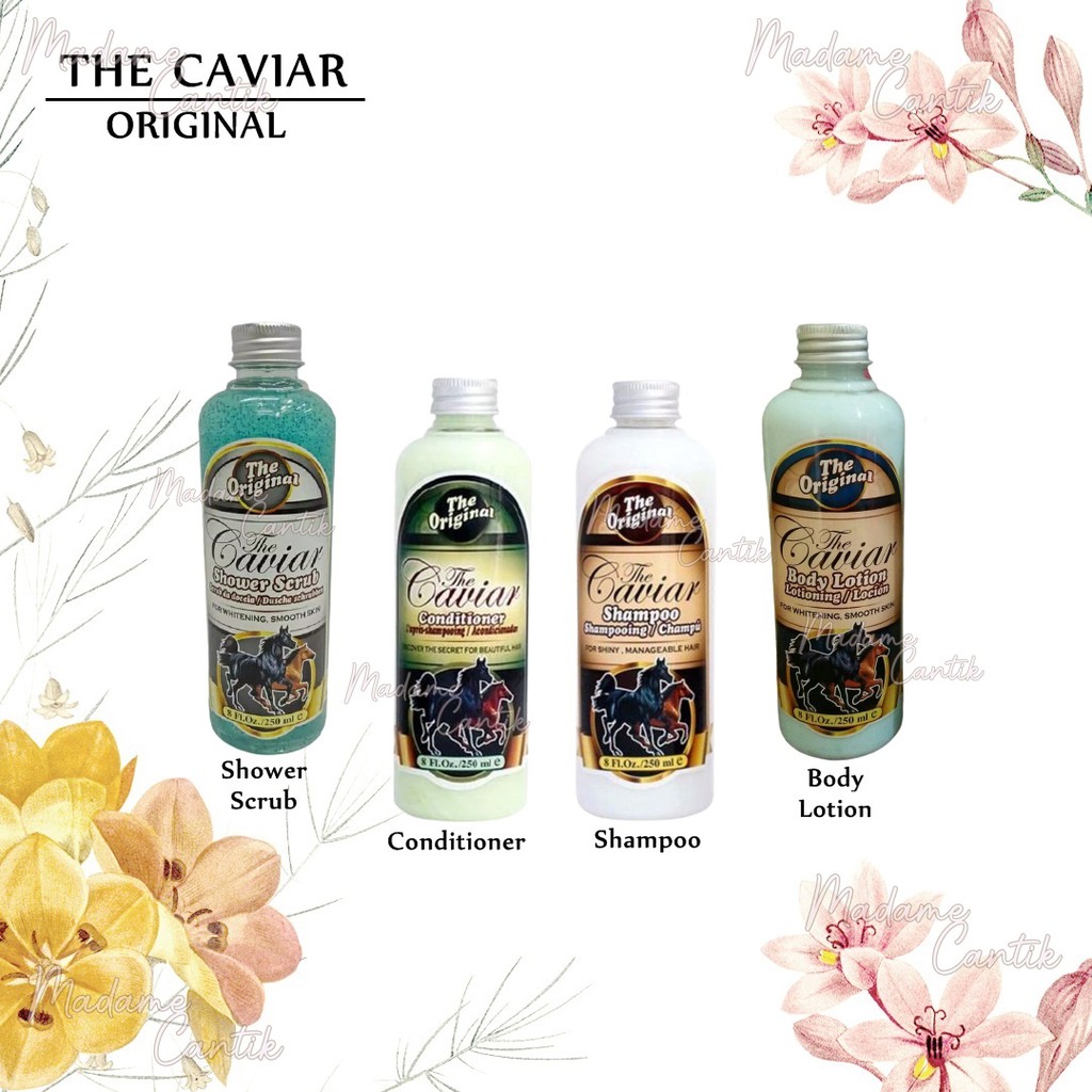 ✿ MADAME ✿ CAVIAR SHAMPOO  / SHAMPO CAVIAR / SHAMPOO KUDA BPOM