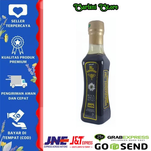 

Madu Nektar Bunga habbatussauda Al-haromain 250gr