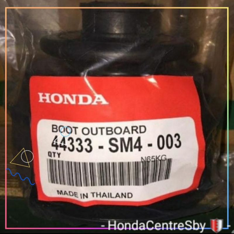 Karet Boot CV Joint Outer/Luar Accord Maestro, Accord Cielo