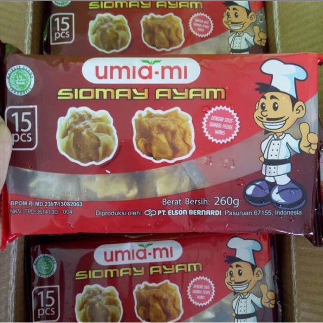 Siomay Ayam Umia-Mi 15 pcs 260 gr Frozen Food Bandung