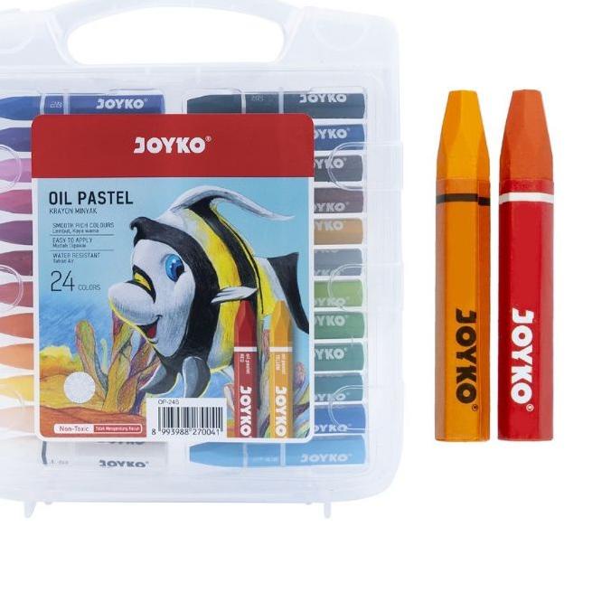 

Telah Hadir Crayon Joyko / Oil pastel Joyko 24 warna / (1pak)$