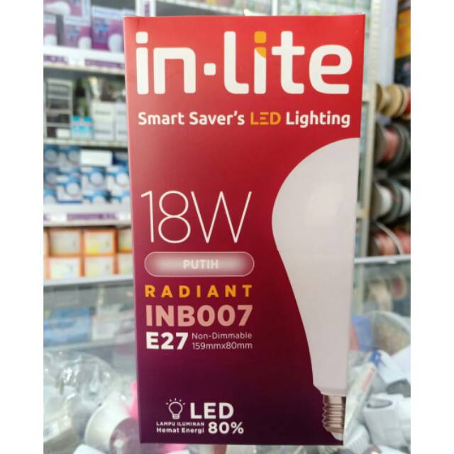 Lampu led in-lite 18 watt /lampu led inlite 18 watt