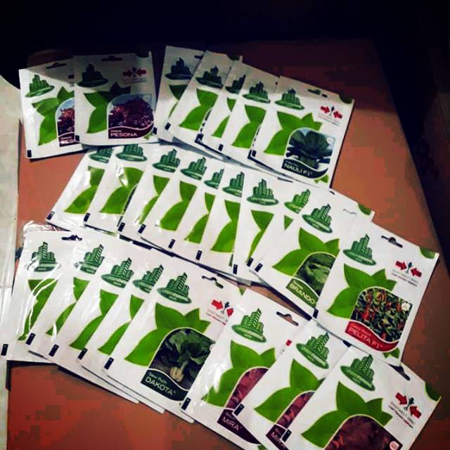 Benih sayur cap panah merah