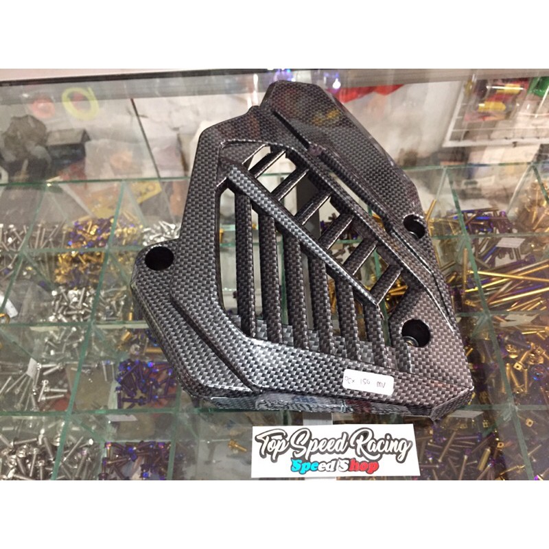 TUTUP RADIATOR PCX CBU CARBON