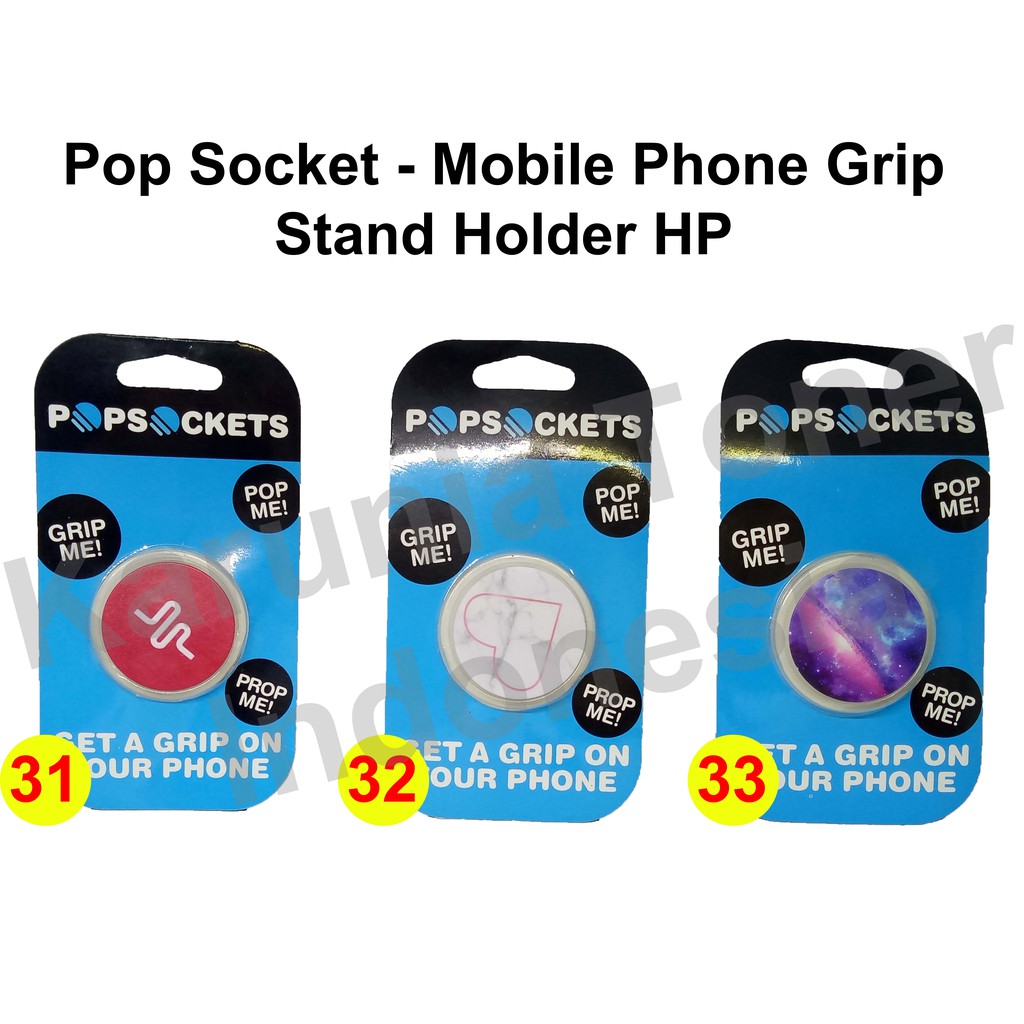 PopSockets Pop Socket - Mobile Phone Grip - Stand Holder HP TERMURAH