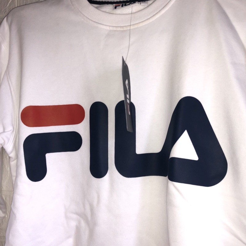 Crewneck Classic Fila White