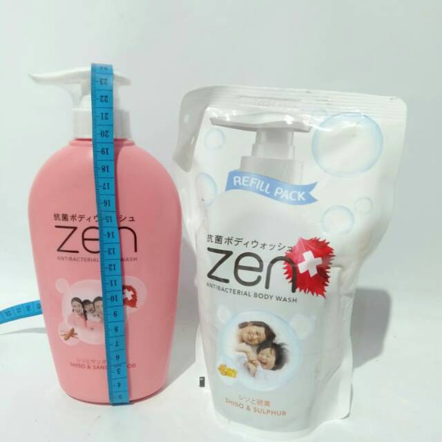 BELI 1 GRATIS REFILL ZEN PRODUK SHINZU'I BODY WASH ANTIBACTERIAL 500 ml