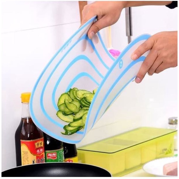 (SKR) Talenan Mini Papan Telenan Flexible Cutting Board Tatakan Potong Buah