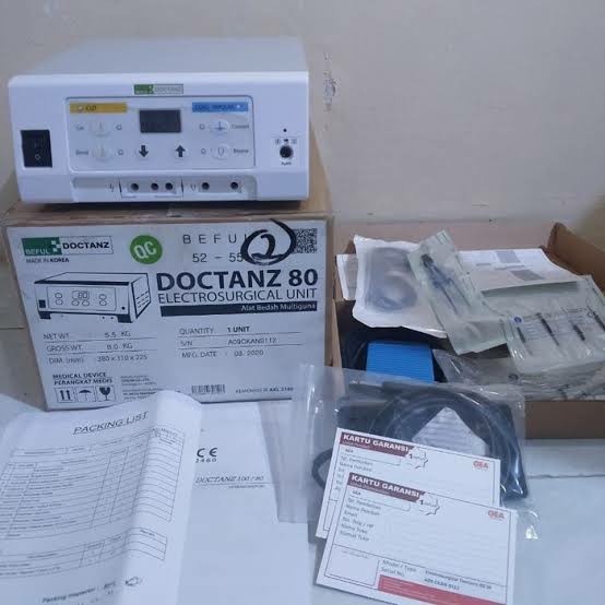 Cautery Electrosurgical Unit Beful DOCTANZ 80 Watt Alat Bedah Elektrik