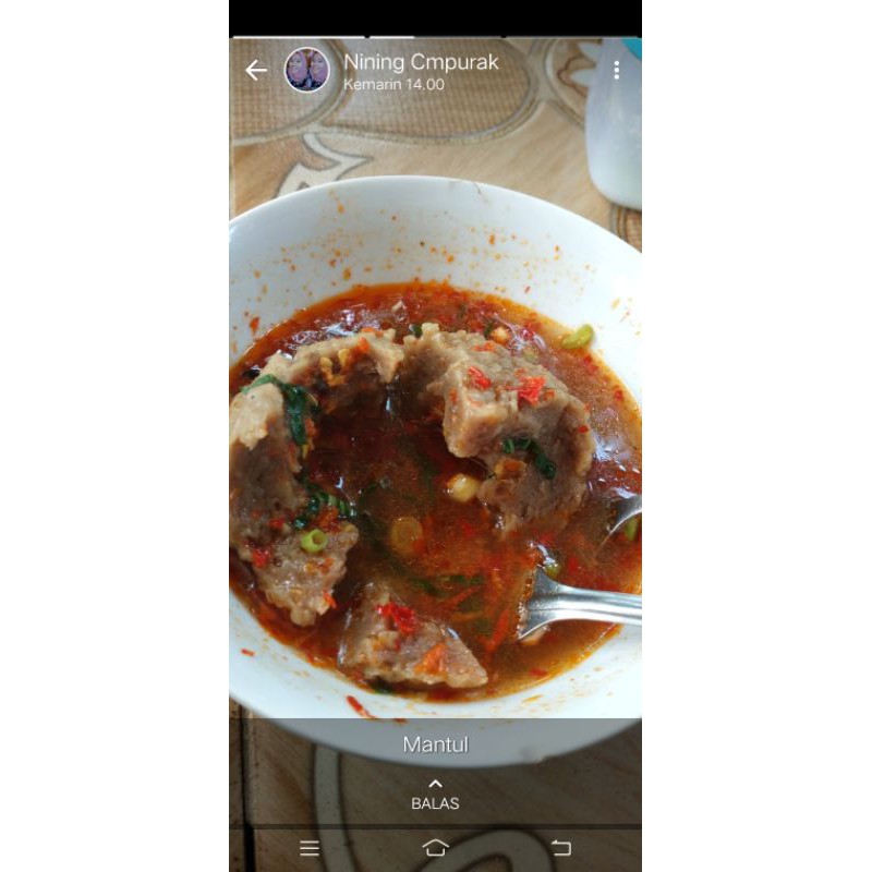 

bakso ikan mercon