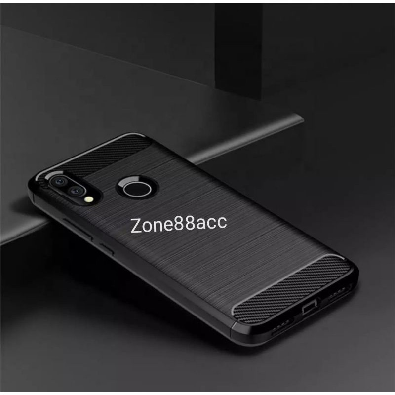 Redmi 7 Silicon Case Softcase iPAKY Carbon Casing Cover TPU