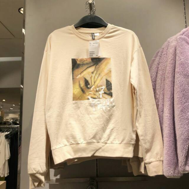 sweatshirt ariana grande h&m