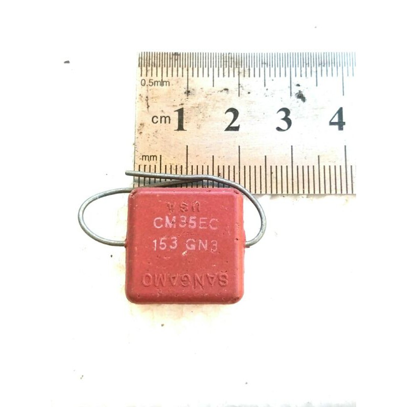 silver mica capacitor 15nf 0.015uf 500v SANGAMO USA rare tone guitar